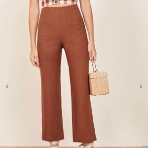 Reformation Noble Pant - Linen - NWT